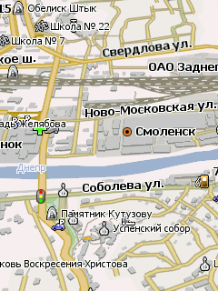 Карта Смоленска для Навител Навигатор