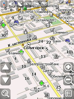 Карта города Солигорск для Навител Навигатор