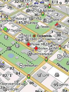 Карта Тюмени для Навител Навигатор