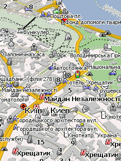 Карта Киева для Навител Навигатор