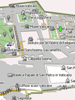 Карта Ватикана для Навител Навигатор