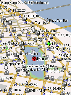 Карта Ханоя для Навител Навигатор