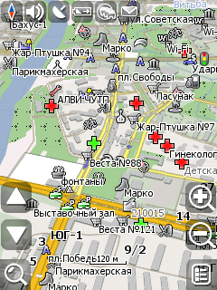 Карта города Витебск для Навител Навигатор