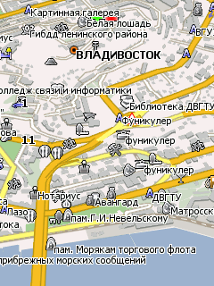 Карта Владивостока для Навител Навигатор