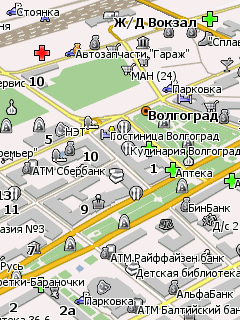 Карта Волгограда для Навител Навигатор