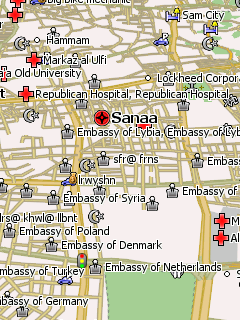 Карта Саны для Навител Навигатор