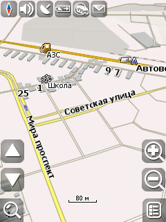 Карта города Заволжье для Навител Навигатор