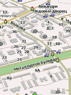 Карта города Жлобин для Навител Навигатор
