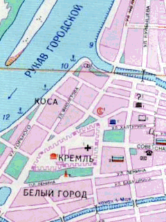 Карта Астрахани для OziExplorer