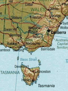 Карта Австралии для OziExplorer