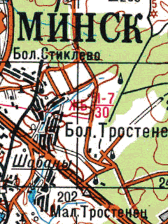 Топографическая карта Беларуси для OziExplorer