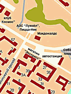 Карта Новочебоксарска для OziExplorer