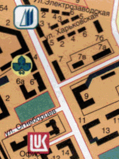 Карта города Чебоксары для OziExplorer