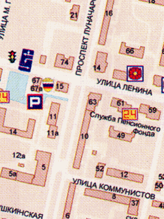 Карта Череповца для OziExplorer