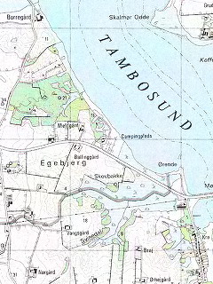 Топографическая карта Дании для OziExplorer