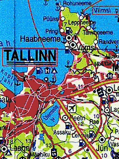Карта Эстонии для OziExplorer