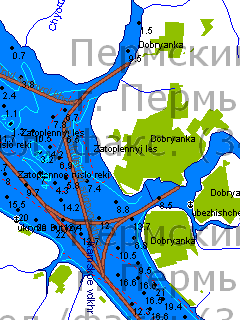 Лоция реки Кама для OziExplorer