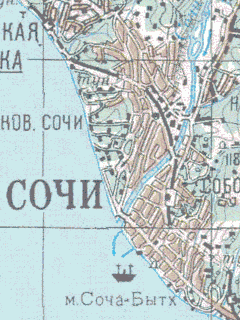 Карта Краснодарского края для OziExplorer