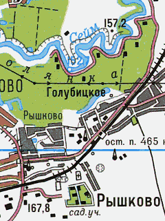 Топографическая карта Курской области для OziExplorer