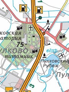Карта дорог Ленинградской области для OziExplorer