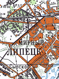 Карта Липецкой области для OziExplorer