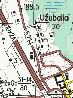 Топографическая карта Литвы для OziExplorer