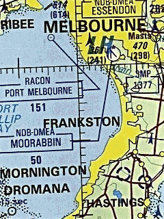 Карта Мельбурна для OziExplorer