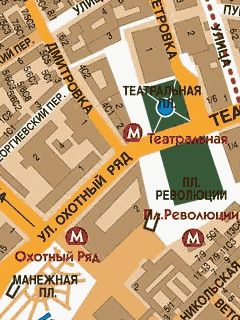 Карта Москвы для OziExplorer