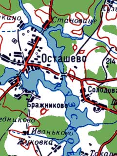 Карта Московской области для OziExplorer