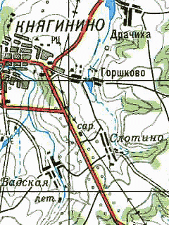 Карта Нижегородской области для OziExplorer
