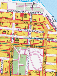 Карта Новороссийска для OziExplorer
