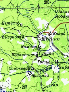 Карта Пермского края для OziExplorer