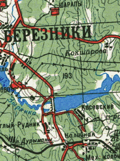 Топографическая карта Пермского края для OziExplorer