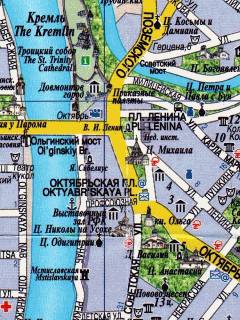 Карта Пскова для OziExplorer