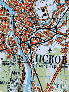Карта Псковской области для OziExplorer