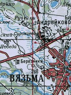 Смоленская область – топографическая карта для OziExplorer скачать бесплатно