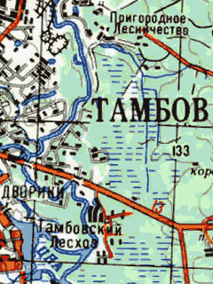 Карта Тамбовской области для OziExplorer