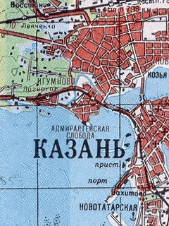 Топографическая карта Татарстана для OziExplorer