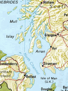 Карта Великобритании для OziExplorer