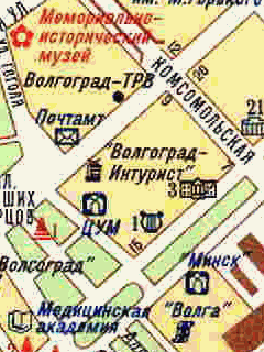 Карта Волгограда для OziExplorer