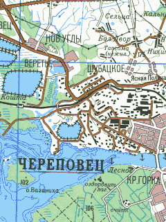 Карта Вологодской области для OziExplorer