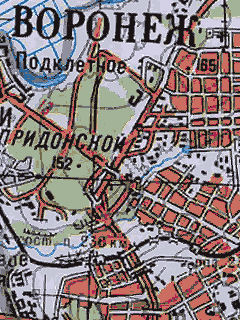 Топографическая карта Воронежской области для OziExplorer