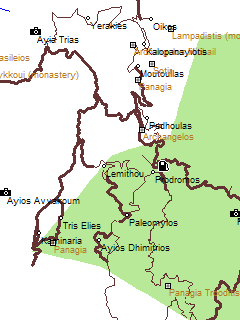 Карта Кипра в польском формате