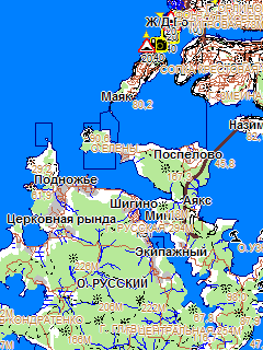 Карта Приморского края в польском формате