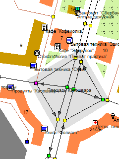 Карта Твери в польском формате