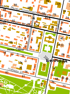 Карта Белгорода для SmartComGPS