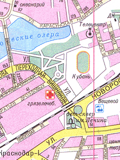 Карта Краснодара для SmartComGPS