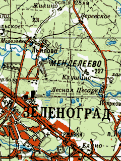 Карта Московской области для SmartComGPS