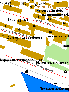 Карта Владивостока для SmartComGPS