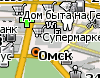 Карта омска для навигаторов